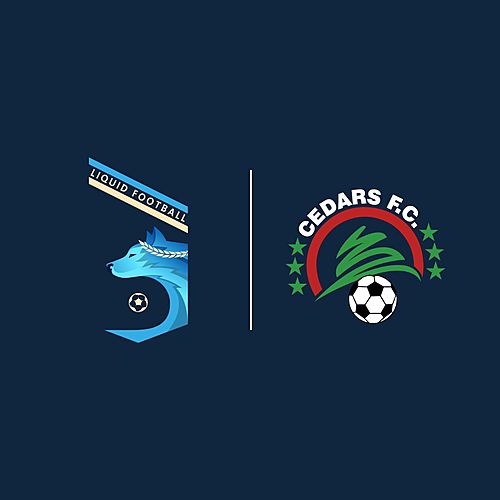 Liquid Football vs Cedars FC poster